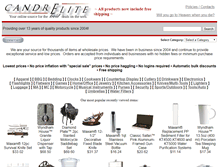 Tablet Screenshot of candrelite.com